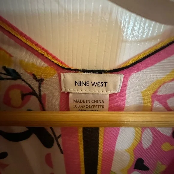 Nine West Multicolor Floral Wrap - Picture 3 of 3